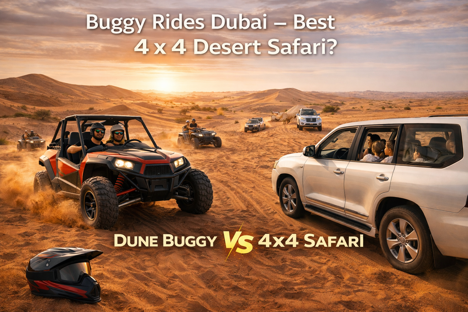 Buggy Rides Dubai - Best 4 x 4 Desert Safari?