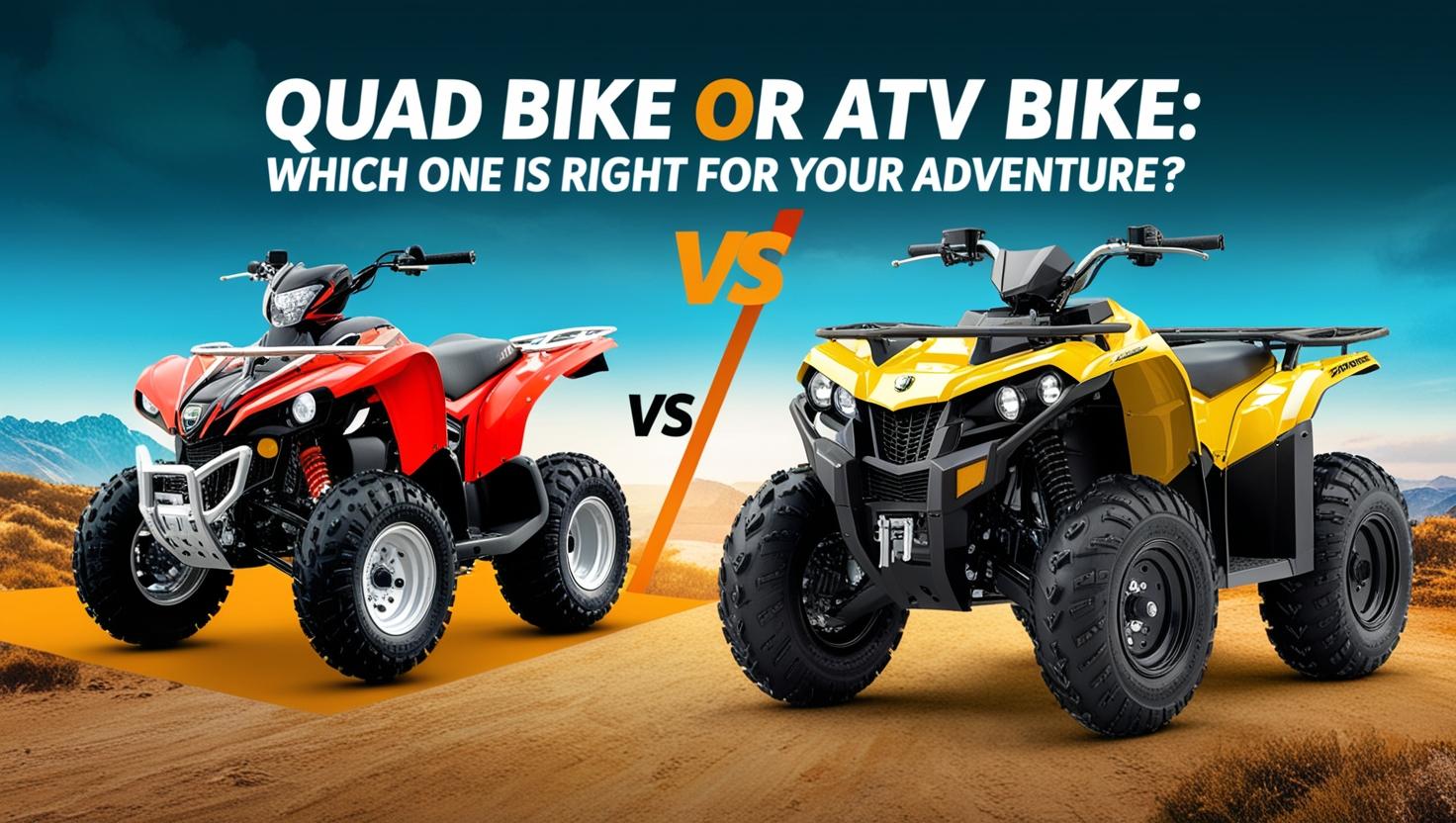 ATV vs Quad Bike: Key Differences Every Rider Should Know